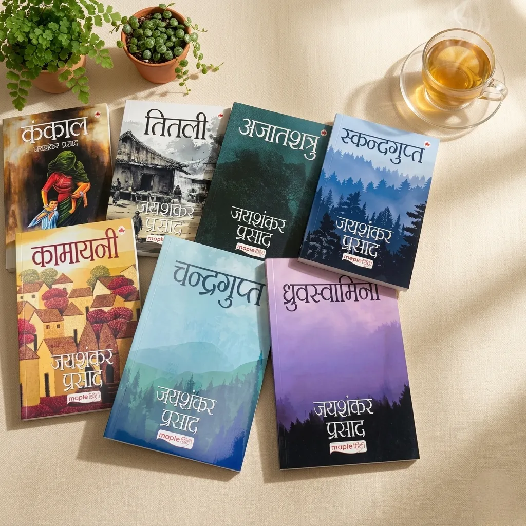 Jaishankar Prasad Best 7 Books Combo